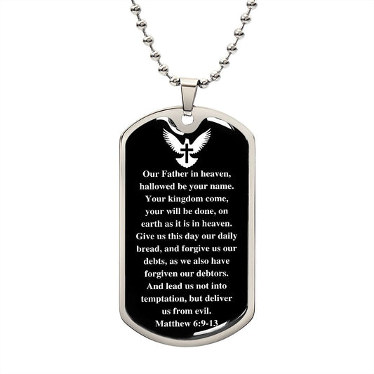 Dog Tag | Our Father In Heaven